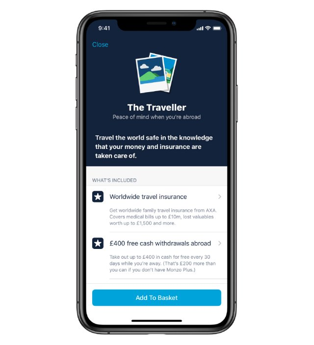 Monzo’s insurance and banking bundle