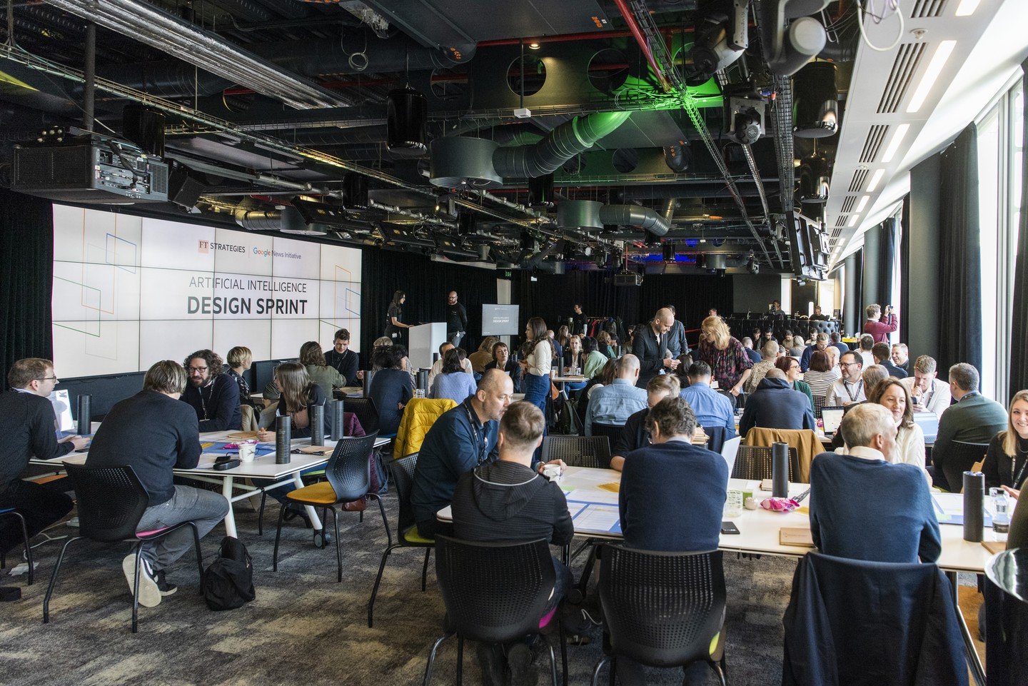 FT Strategies and the Google News Initiative, AI Design Sprint workshop