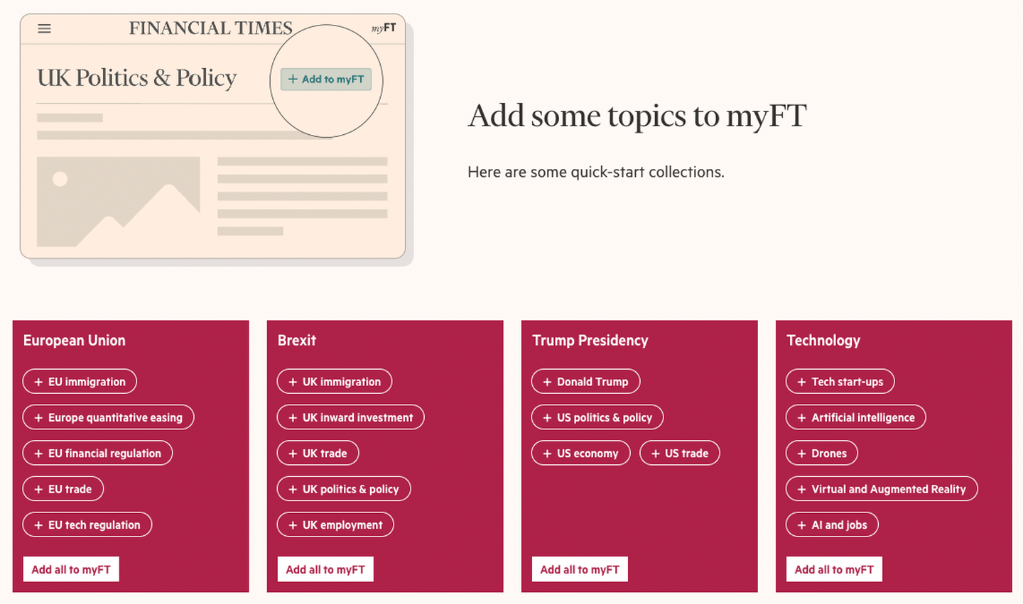 MyFT, the biggest engagement driver at the Financial Times